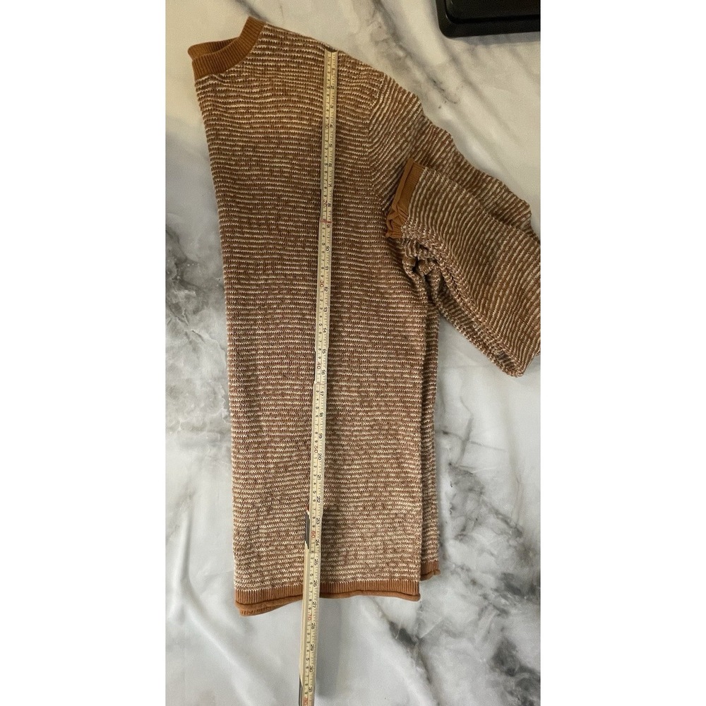 Treasure & Bond Nordstrom Size L Brown Mens Soft Crew Neck Sweater - Picture 12 of 15